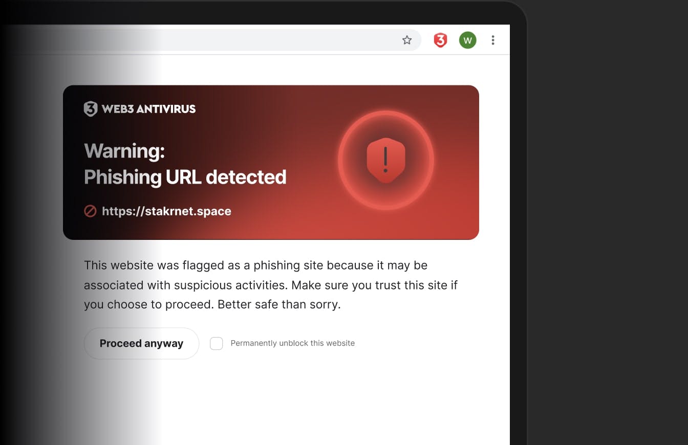 /Phishing website detection tablet